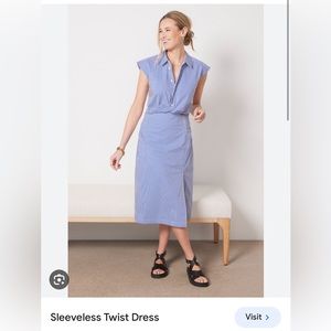 NWT Frame Sleeve Twist Dress XS